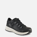 Worx Antimatter men's black athletic safety toe sneaker with white sole and lace-up closure